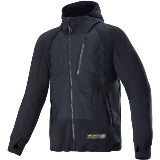 ALPINESTARS - giacca ALPINESTARS - giacca mo. St. Eq hybrid hooded nero