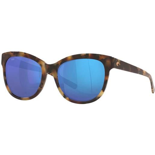 Costa bimini mirrored polarized sunglasses oro blue mirror 580g/cat3 uomo