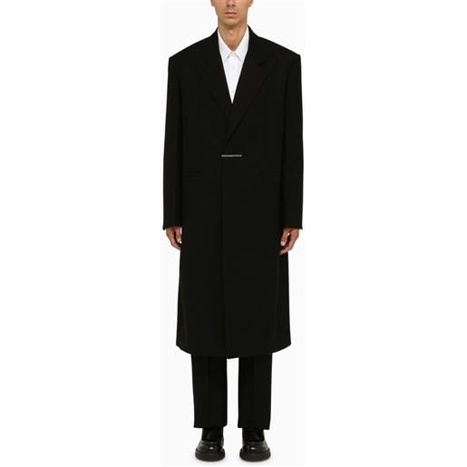 Givenchy cappotto sartoriale nero in lana