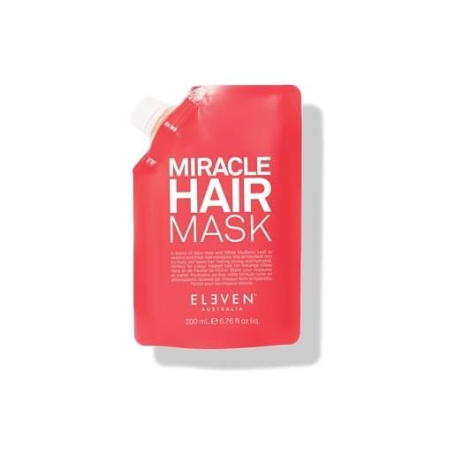 ELEVEN AUSTRALIA miracle hair mask restore & treat lost moisture 6.8 fl oz
