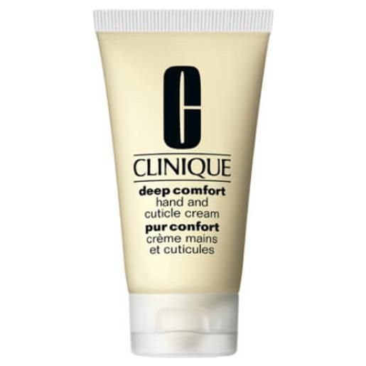 Clinique crema idratante per mani e unghie (deep comfort hand and cuticle cream) 75 ml