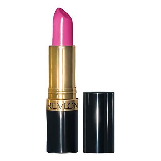 Revlon super lustrous lipstick, rossetto con formula cremosa, infuso con vitamina e e olio di avocado, 767 lovesick - 4,2g