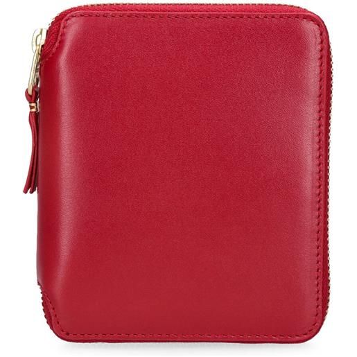 COMME DES GARÇONS WALLET portafoglio in pelle con zip