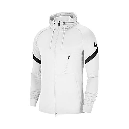 Nike strike 21 full-zip jacket giacca intera, bianco/nero/nero, s/m uomo