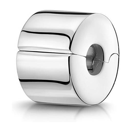 Fashion & Ideas 925 argento sterling bead stopper/clip element per lucido braccialetto - beads heliobil: 705#