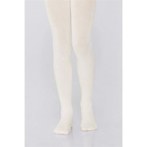 Tezenis collant caldo bambina coste bambina avorio