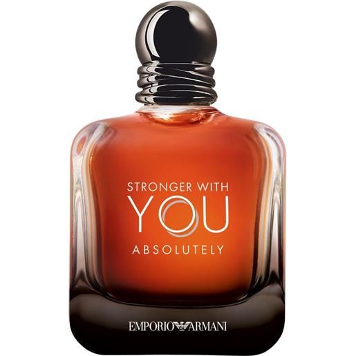 Armani stronger with you absolutely parfum pour homme spray 100 ml