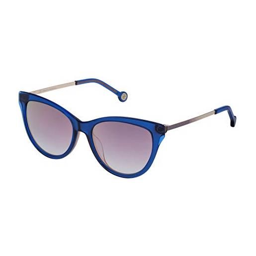 Carolina Herrera she75353d25r occhiali da sole, blu (azul), 53 donna