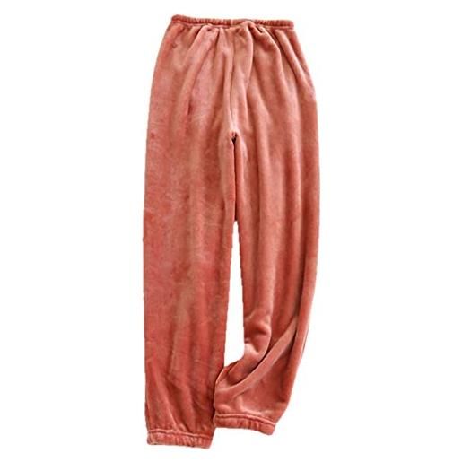 N\P np large women's pajama trousers autumn winter padded coral pants
