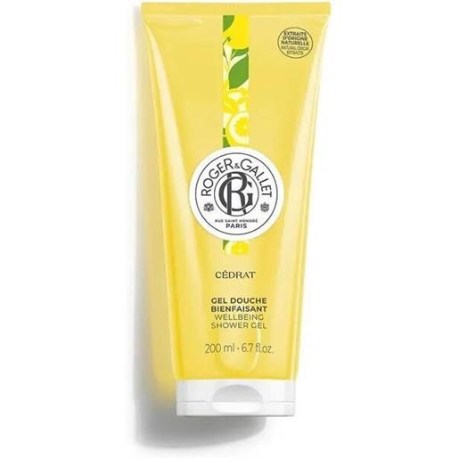 Roger & Gallet cedrat gel doccia di benessere 200ml Roger & Gallet