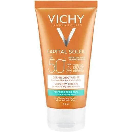Vichy ideal soleil crema vellutata perfezionatrice della pelle 50 spf 50 ml