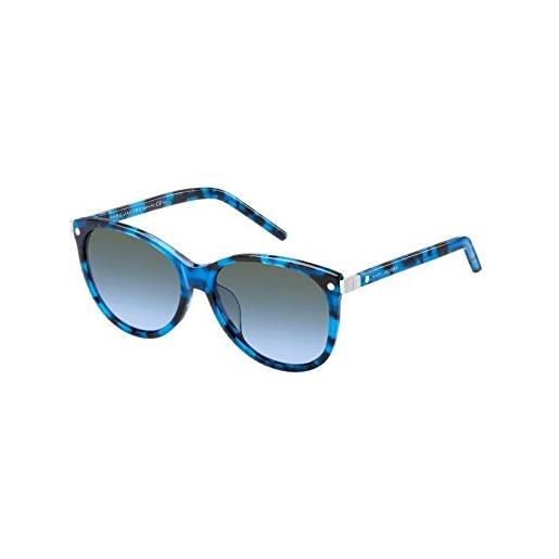 Marc Jacobs marc 82/f/s hl u1t 57 occhiali, blue havana, donna