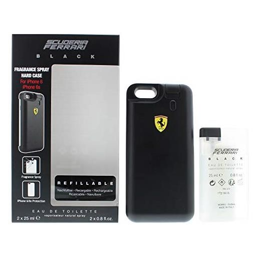 Ferrari Scuderia scud fer eau de toilette, black iphone cover 25, color nero, 50 ml