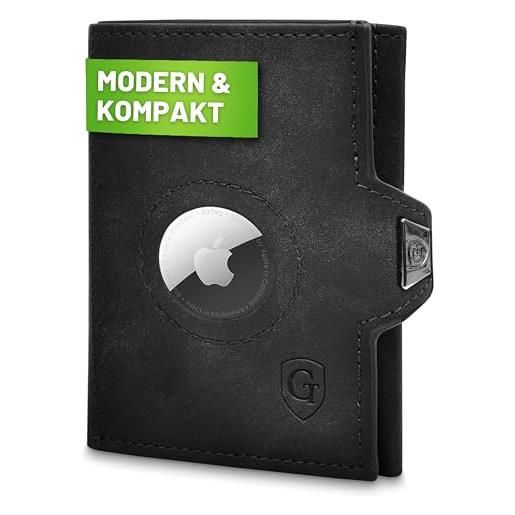 GenTo Design Germany gen. To smartlet air - slim wallet - portafoglio con e senza portamonete - protezione rfid nfc certificata tüv - mini portmonee