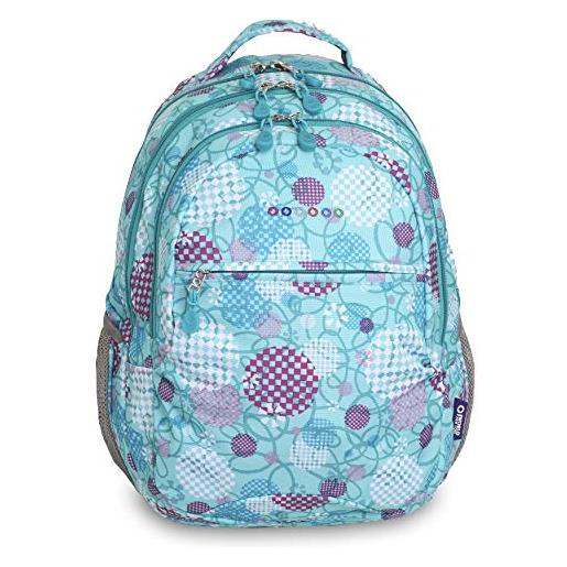J World New York cornelia laptop backpack zaino casual, 19 cm, 29.5 liters, multicolore (dandelion)