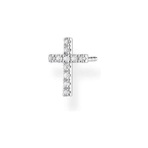 Thomas Sabo orecchini da donna a forma di croce in argento sterling 925