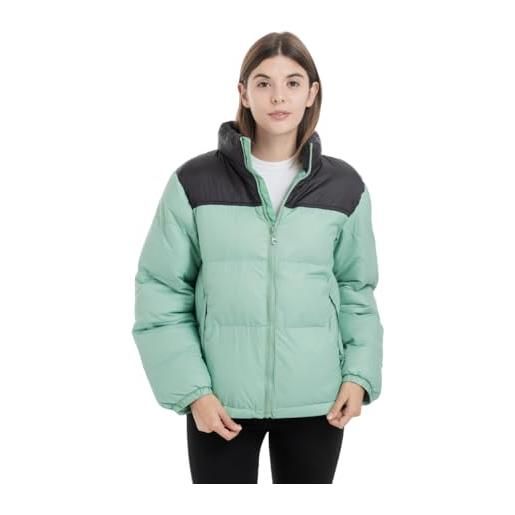 TONY BACKER giacca jacket da donna invernale giubbotto caldo antivento regular fit (m, viola)