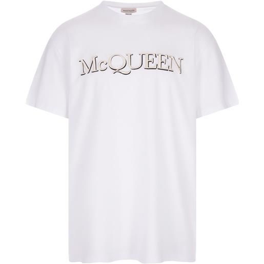 ALEXANDER MCQUEEN maglietta in cotone alexander mc. Queen