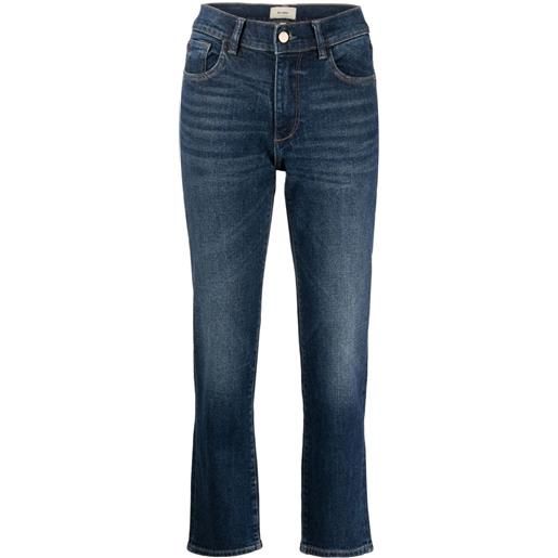 DL1961 jeans mila a sigaretta - blu