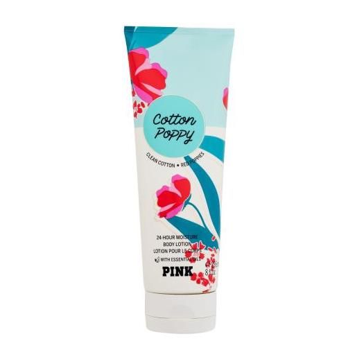 Victoria´s Secret pink cotton poppy latte corpo 236 ml per donna