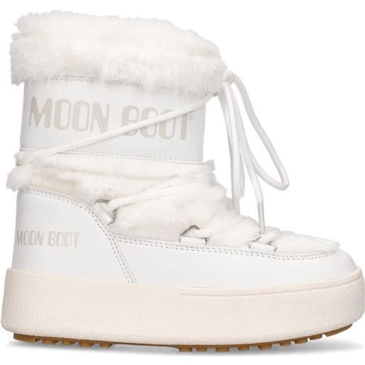 MOON BOOT faux fur ankle snow boots