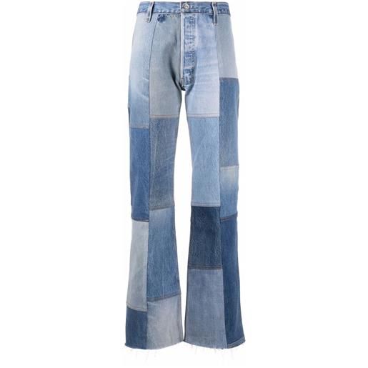 RE/DONE jeans a gamba ampia - blu