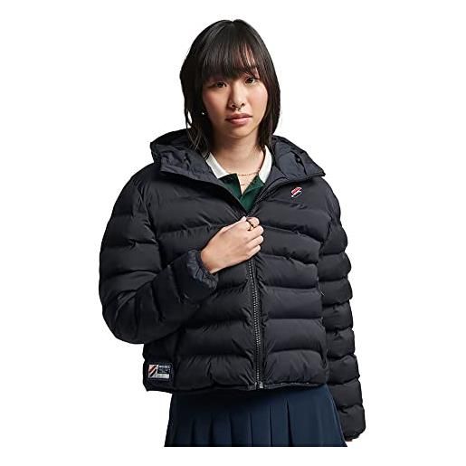 Superdry code all seasons padded jkt giacca, navy scuro, l donna