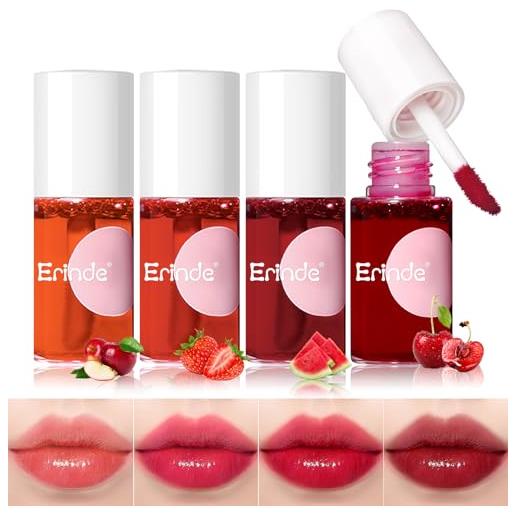 Erinde lip tint stain makeup, korean lip tint, lip stain tint waterproof makeup, mini liquide lipstick, non-sticky & loog lasting