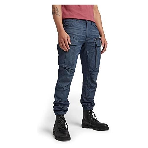 G-STAR RAW rovic zip 3d regular tapered pants, pantaloni uomo, marrone (tobacco d02190-d190-248), 28w / 32l