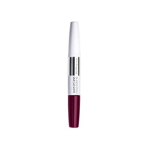 Maybelline new york superstay make-up lipstick 24 hour colour liquid lipstick sugar plum/shiny purple with 24 hour hold 1 x 5 g