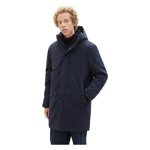 TOM TAILOR Denim 1038859 parka, 10668-sky captain blue, l uomo