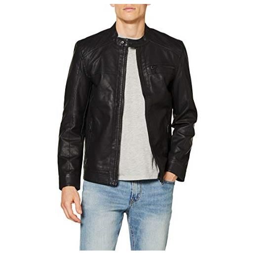 Only & Sons faux leather jacket leather look jacket black s black 1 s