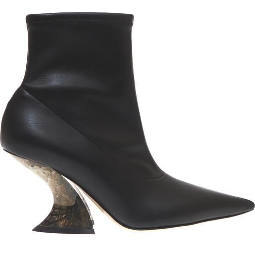 CASADEI stivaletto elodie pelle nera