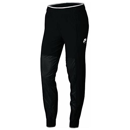 Nike w nk air pant pantaloni sportivi, donna, black/reflective silv, m