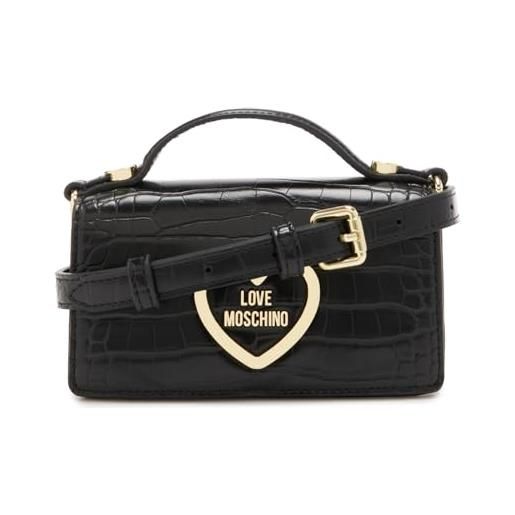 Love Moschino JC4408PP0FKQ0, Borsa a Mano, Donna, Marrone, Taglia unica :  : Moda