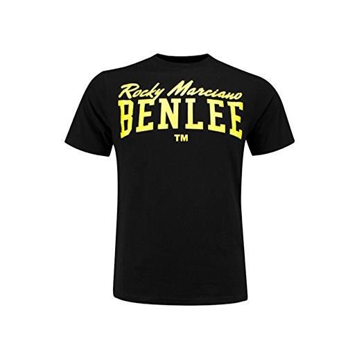 BENLEE Rocky Marciano benlee logo promo tee, maglietta a maniche corte uomo, nero, m