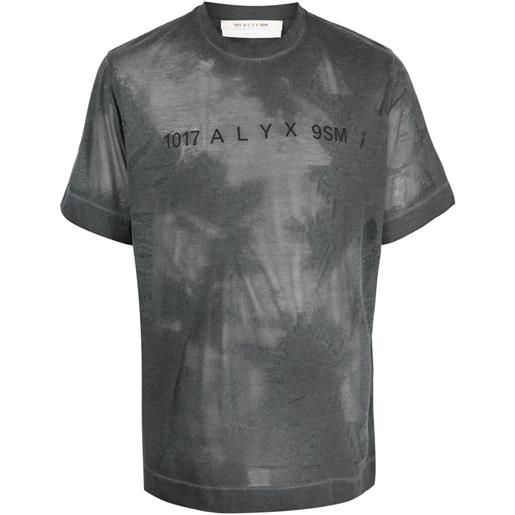 1017 ALYX 9SM t-shirt con stampa grafica - nero