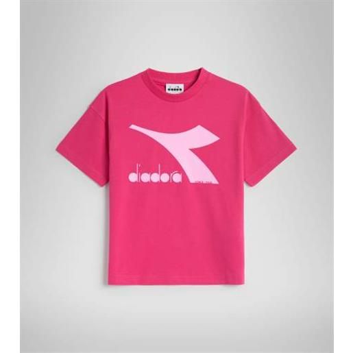 DIADORA ju. T-shirt ss bl raimbow rosa (50162)