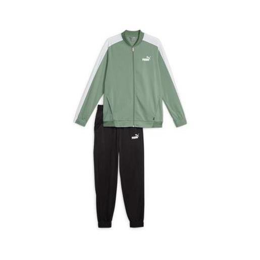 PUMA baseball tricot suit verde/nero (45)