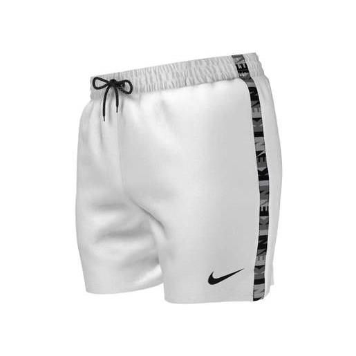 NIKE 5 volley short bianco/nero (100)