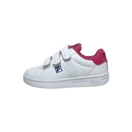 FILA crosscourt 2 nt velcro kids bianco/fuxia