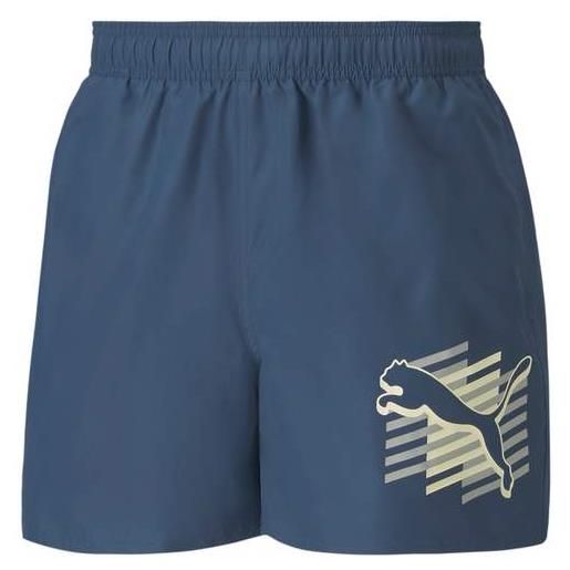 PUMA ess summer shorts graphic blu