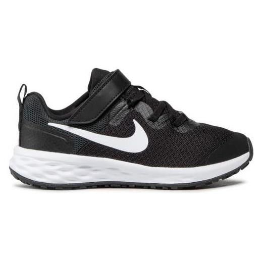 NIKE revolution 6 nn (psv) nero/bianco