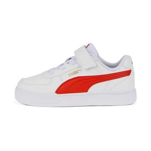 PUMA caven ac+ ps bianco/arancione