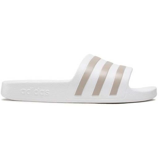 ADIDAS adilette aqua bianco/platino