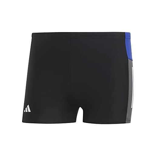 adidas ht2077 block 3s boxer costume da nuoto legend ink/black/shadow navy/pulse mint m