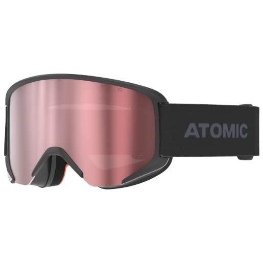ATOMIC savor stereo occhiali da sci - blu teal blue - visione chiara e antiriflesso - specchio di alta qualità - montatura live fit - compatibile con gli occhiali