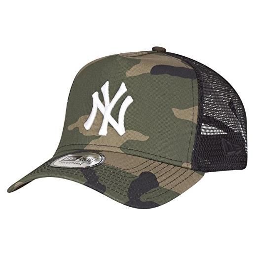 New Era, cappellino regolabile, new york yankees, fantasia camouflage, taglia unica
