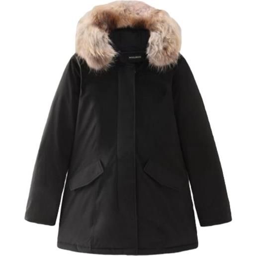 WOOLRICH giacca luxury arctic raccoon donna black