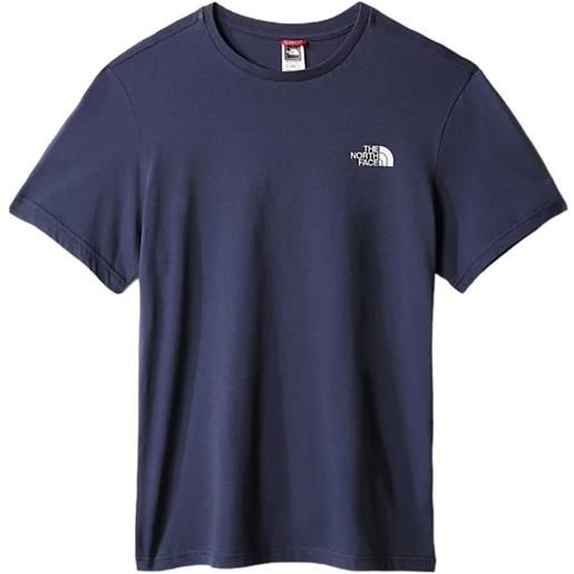 THE NORTH FACE t-shirt simple dome uomo summit navy